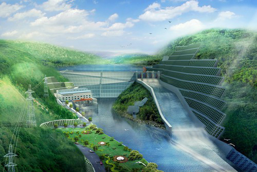 和静老挝南塔河1号水电站项目
